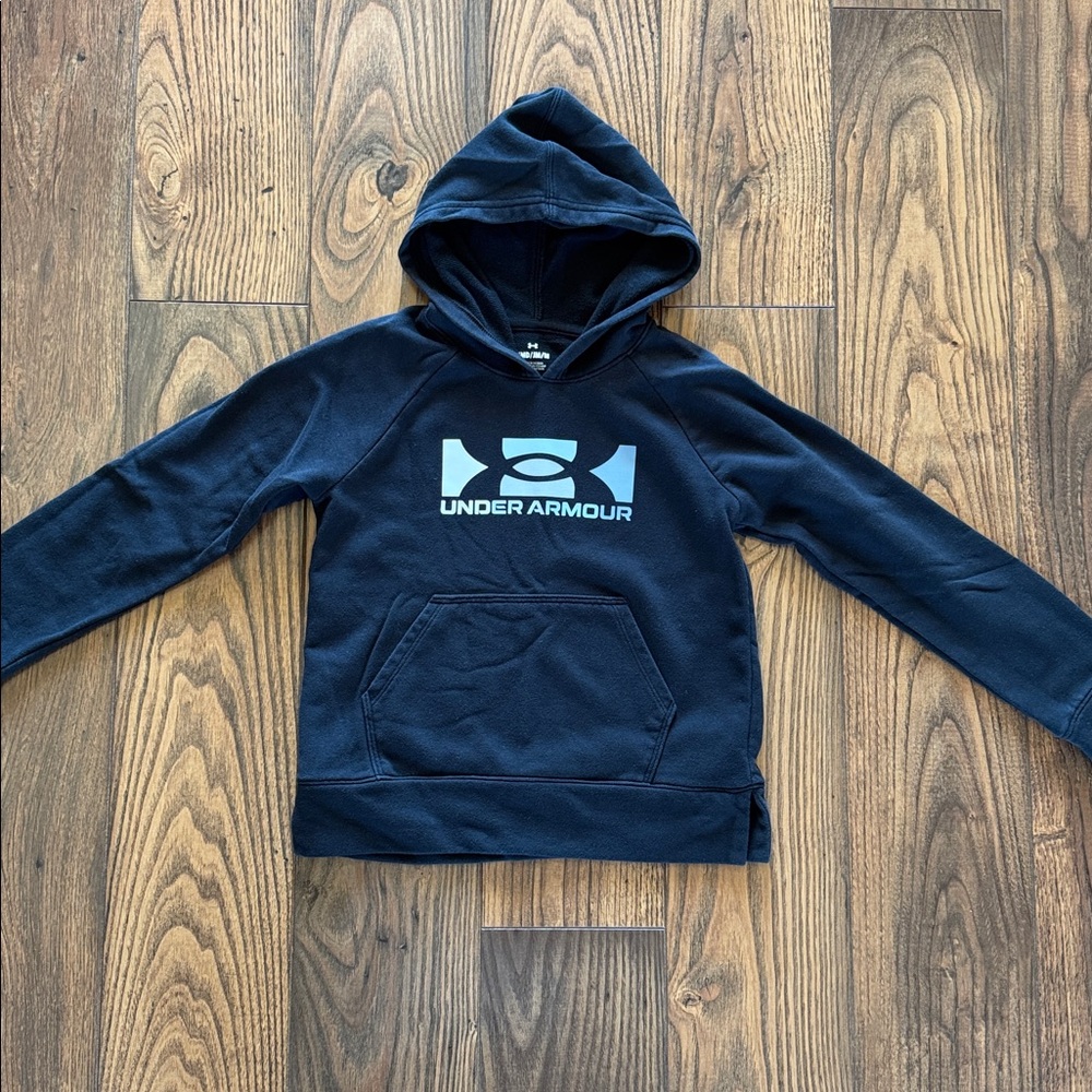 Under Armour girls hooded sweatshirt size Med
